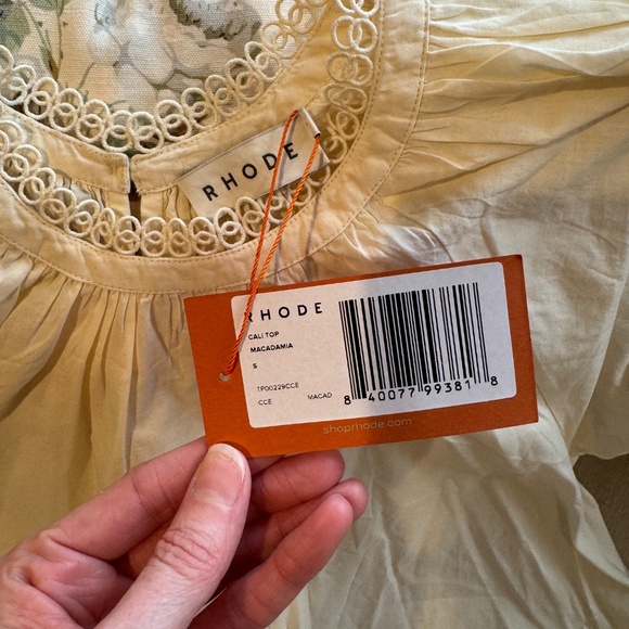 NWT Rhode ‘Cali’ top in Macadamia colour, Size Small - Picture 4 of 5